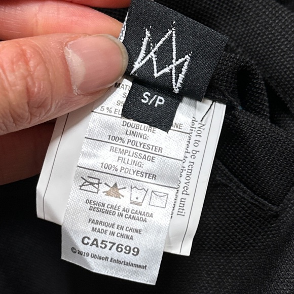 Ubisoft Watch Dogs 2 Video Game DedSec London Reversible Bomber Jacket Mens S - Picture 10 of 12